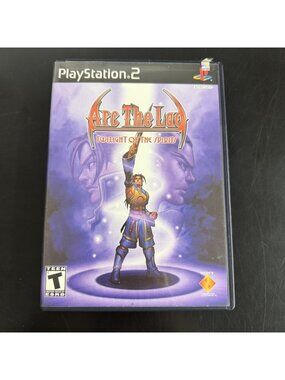 Arc the Lad: Twilight of the Spirits (Sony PlayStation 2, 2003) PS2 CIB Tested